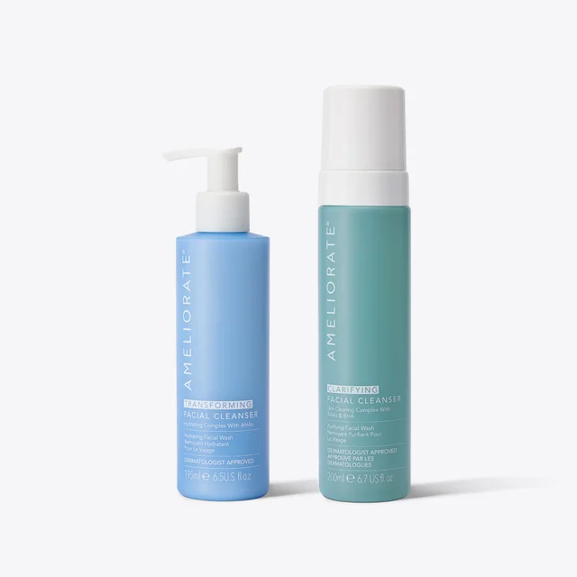 AMELIORATE Double Cleanse Duo (Worth £35.00)